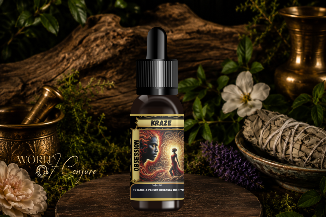 Kraze Condition Oil | Obsession, Craving & Love Control | Make Them Need You Like Air
Make ’Em Lose Sleep Over You
