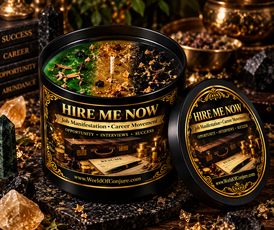 Hire Me Now | Job Manifestation | Career Movement | Rootwork Candle