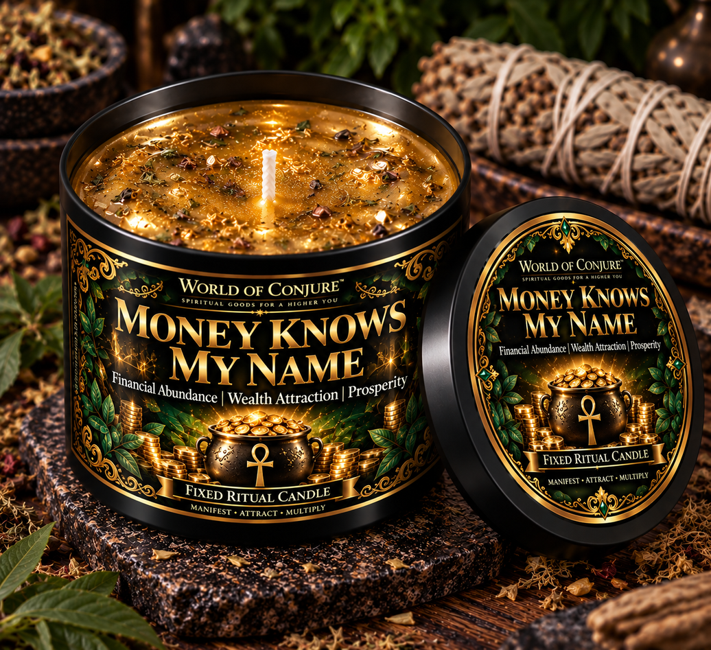 Money Knows My Name | Financial Abundance • Wealth Attraction • Prosperity | Fixed Ritual Candle