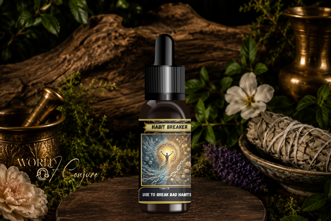 Habit Breaker Condition Oil | Break Addictions, Bad Habits & Self-Sabotage | Reclaim Your Power