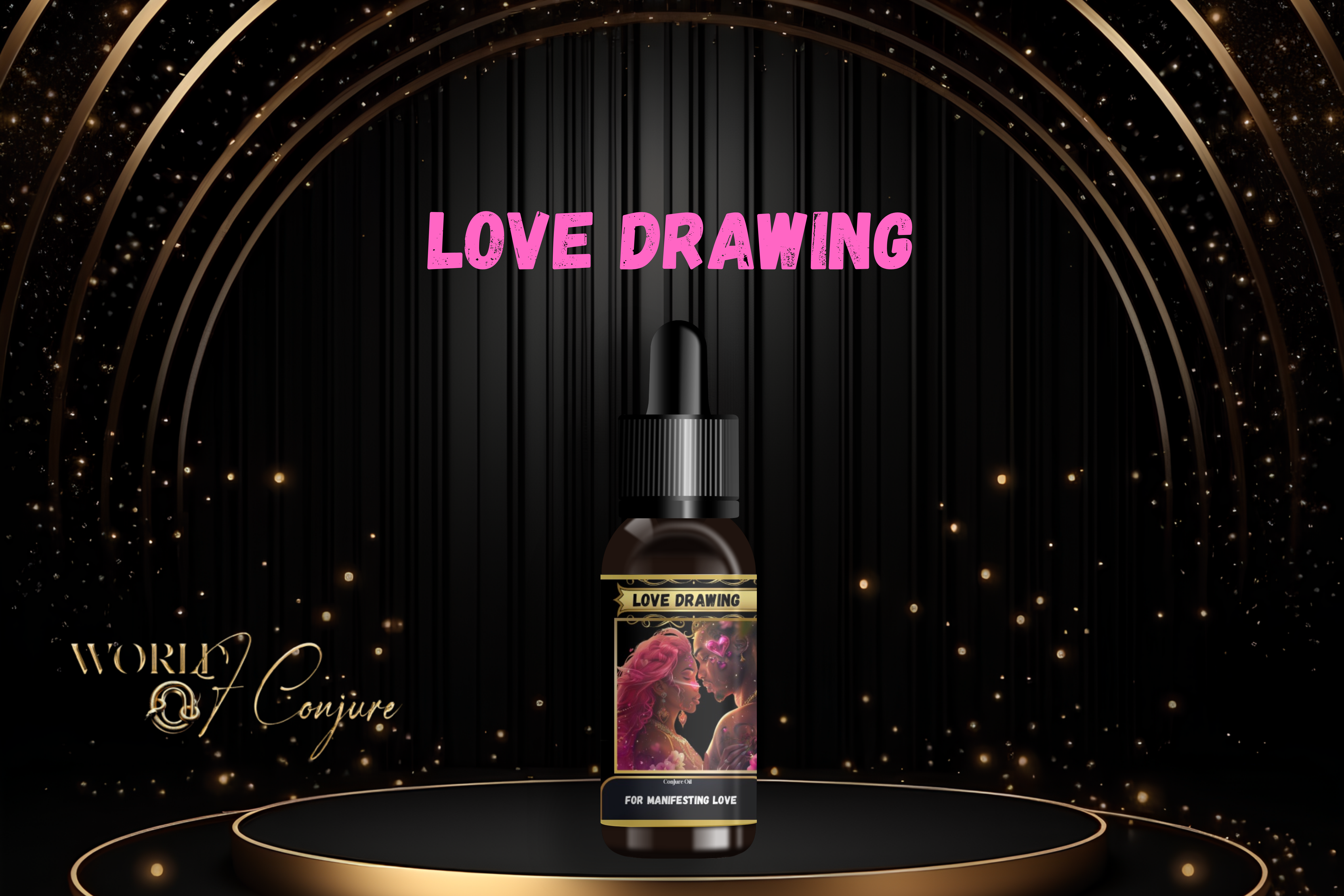 L'amour | Love Drawing Condition Oil | Attract New Love, Deepen Romance & Sweeten Connection