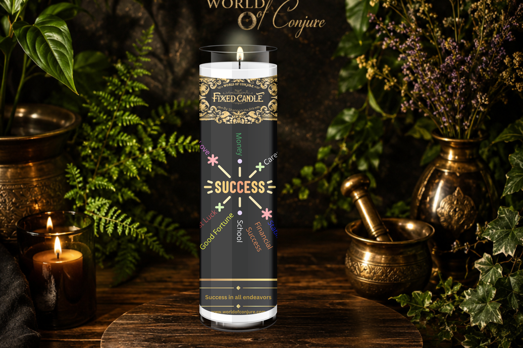 Success - Dressed/Fixed  7 Day Candle | Intended to bring you success in all matters