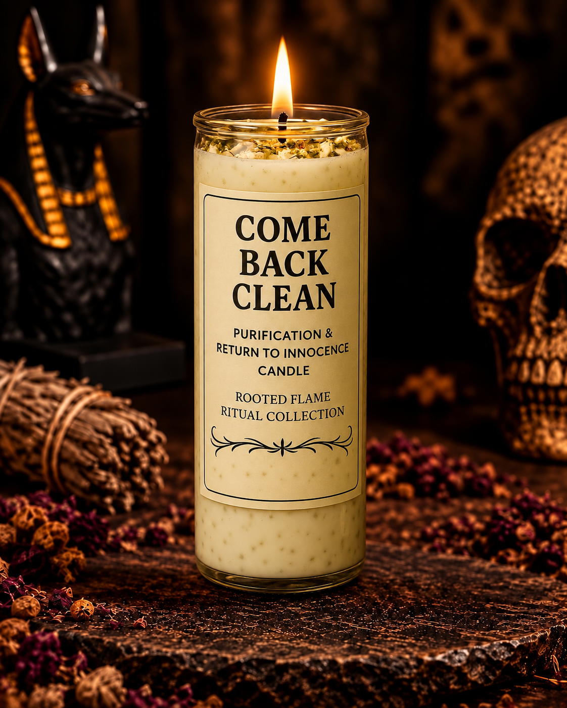Come Back Clean Candle & Oil Duo for Reconciliation | Remove Negative Ties