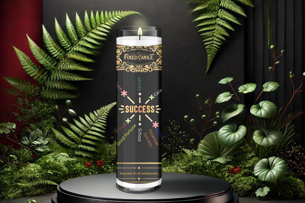 Success - Dressed/Fixed  7 Day Candle | Intended to bring you success in all matters