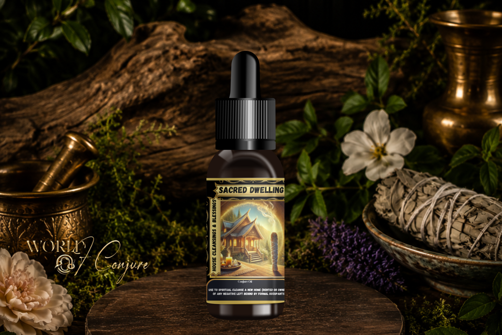 Sacred Dwelling Condition Oil | Cleanse Your Home, Clear the Past & Claim Your Space