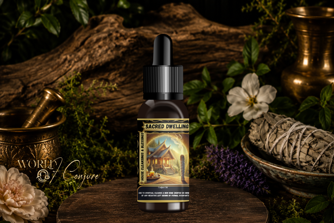 Sacred Dwelling Condition Oil | Cleanse Your Home, Clear the Past & Claim Your Space