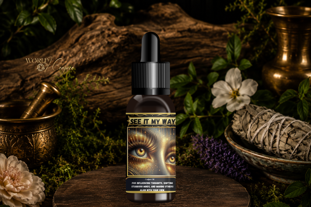 See It My Way Condition Oil | Influence, Persuasion & Spiritual Pushin’ | Mind Bending | Conjure Oil