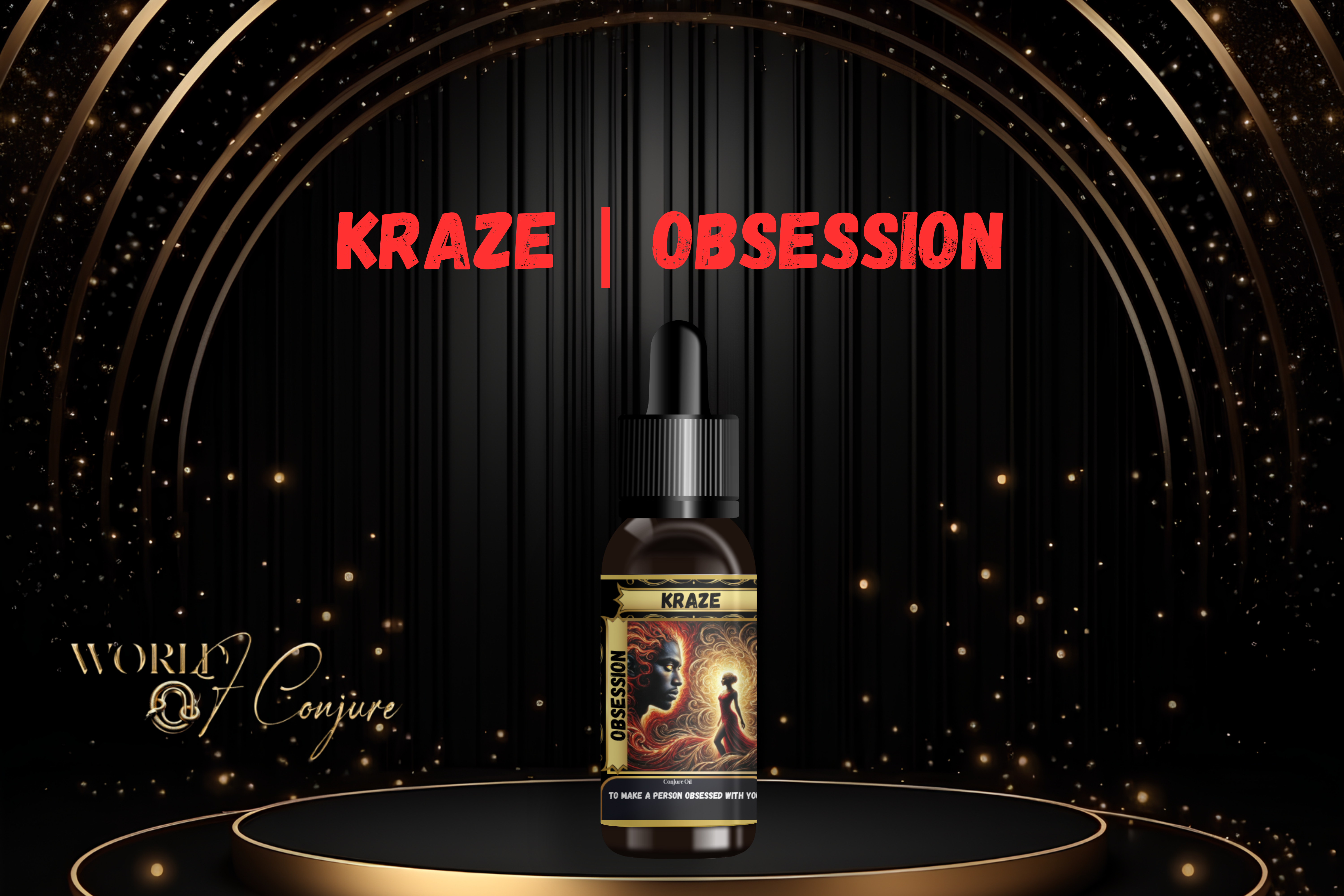 Kraze Condition Oil | Obsession, Craving & Love Control | Make Them Need You Like Air
 Make ’Em Lose Sleep Over You