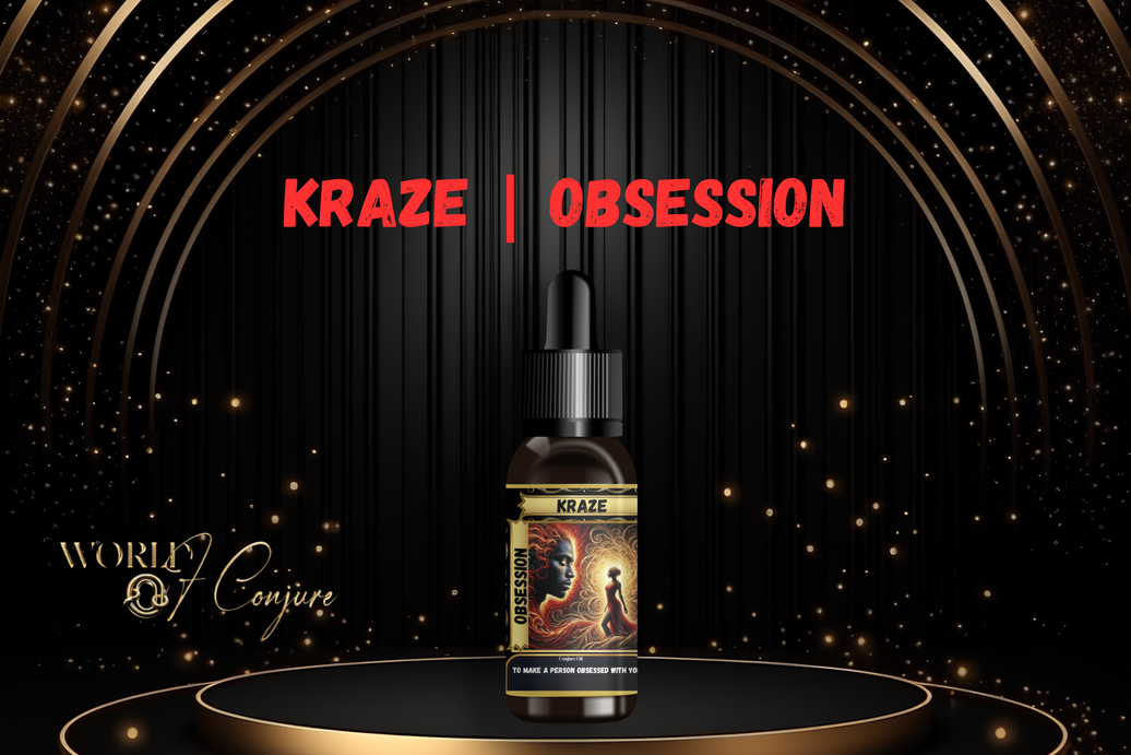 Kraze Condition Oil | Obsession, Craving & Love Control | Make Them Need You Like Air
 Make ’Em Lose Sleep Over You