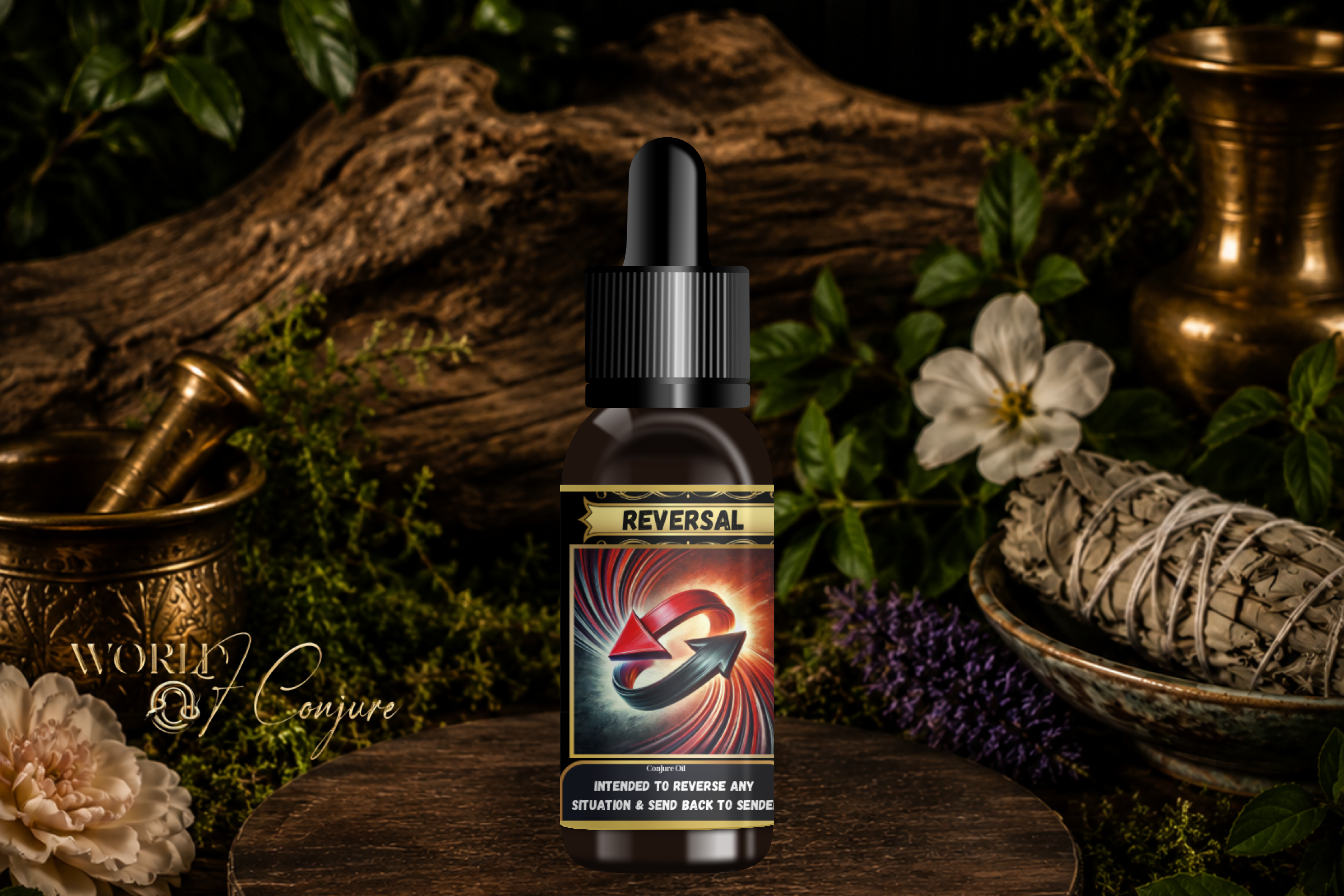 Reversal Condition Oil | Send It Back, Return to Sender & Break What Was Sent
