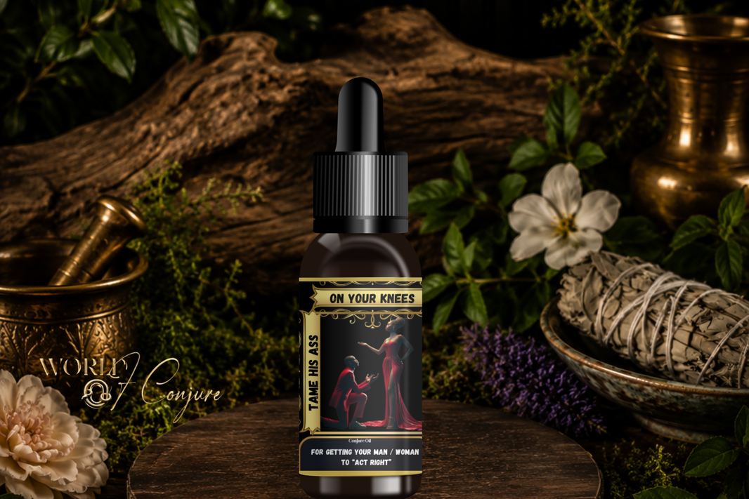 On Yo Knees | Tame Their Ass Condition Oil
Take Control. Break the Ego. Make Them Submit.