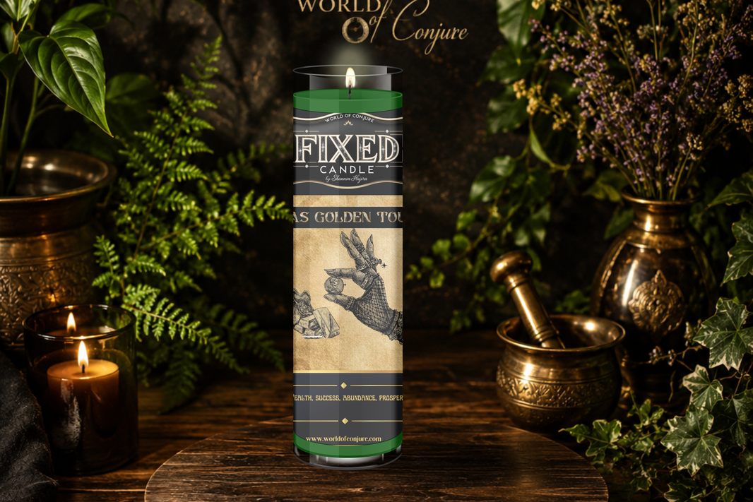 Midas Golden Touch | Turn Opportunities Into Wealth | Attract Luxury | Prosper in Every Venture Fixed Ritual 7-Day Candle
