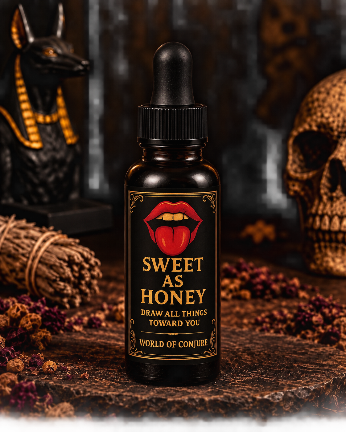 Sweet As Honey | Attraction | Magnetism | Influence | Fixed Conjure Candle Duo