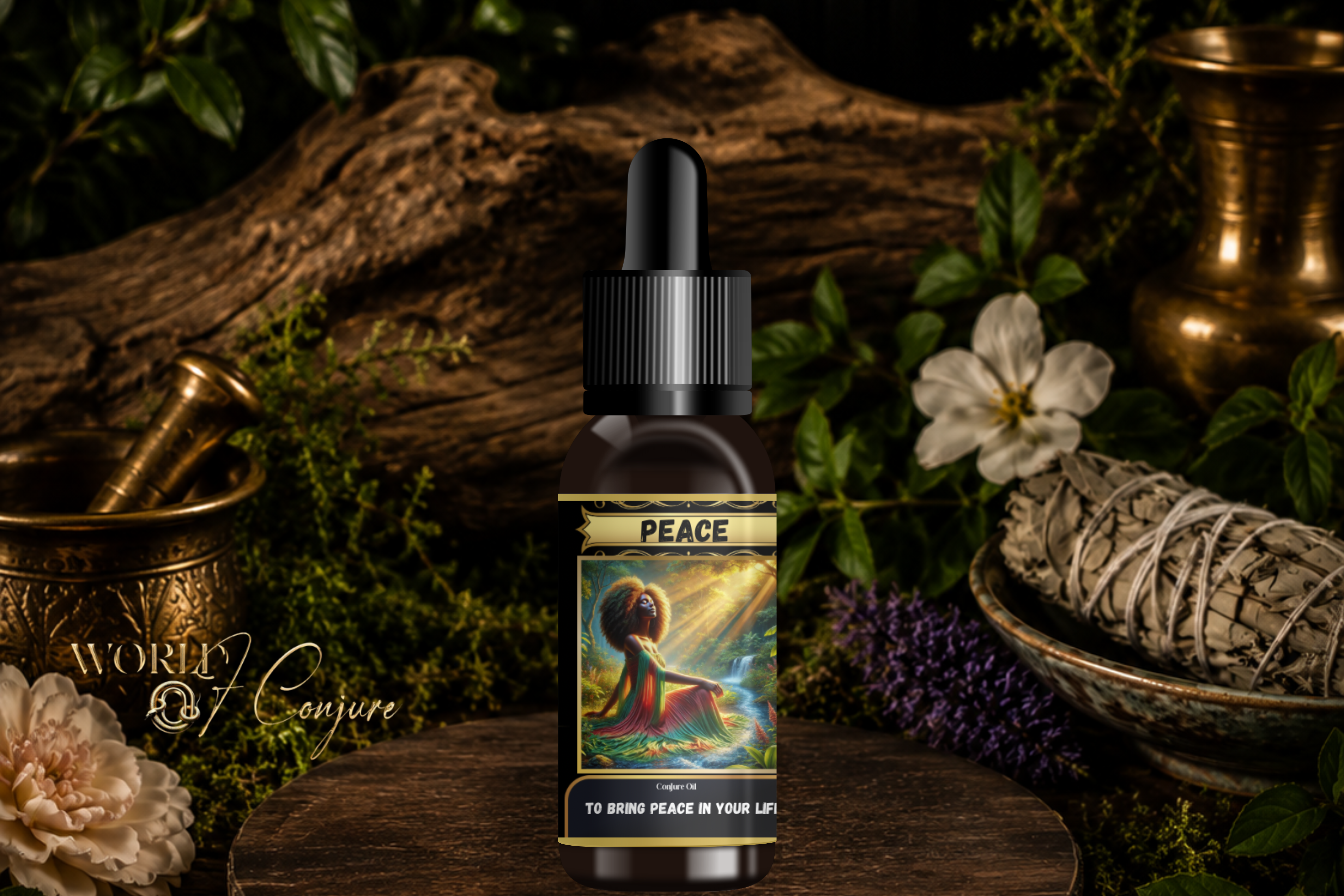 Peace  Condition Oil | Harmony at Home | Calm the Chaos | Hush the Storm