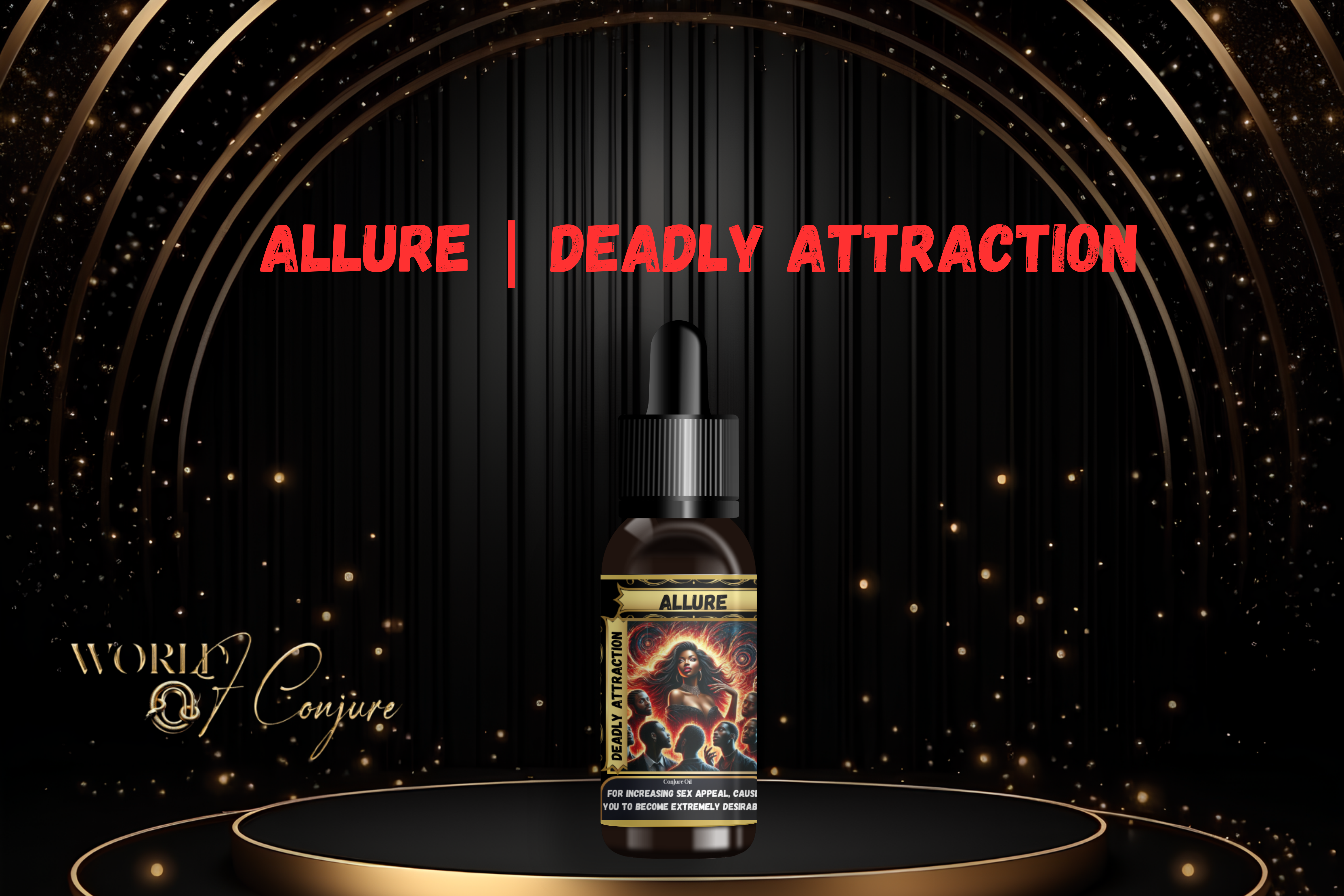 Allure | Deadly Attraction Condition Oil for Obsession, Seduction & Love Control