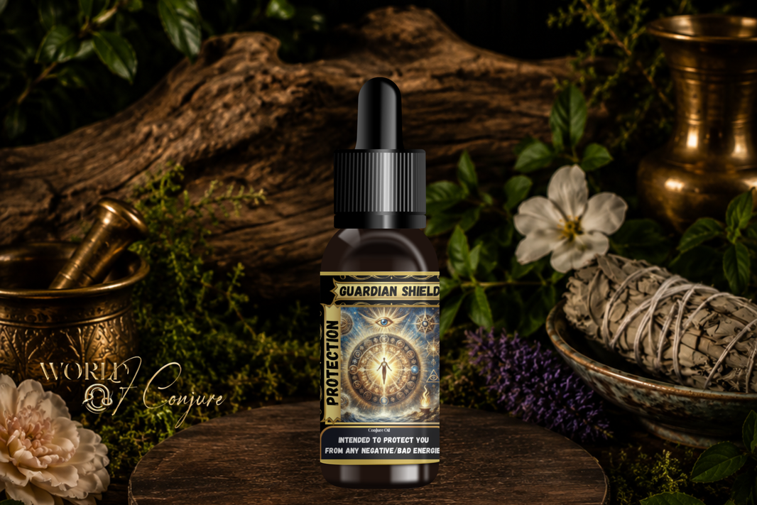 Guardian Shield | Protection from Bad Energy, Evil Spirits & Spiritual Attacks | Stay Covered & Safe Condition Oil