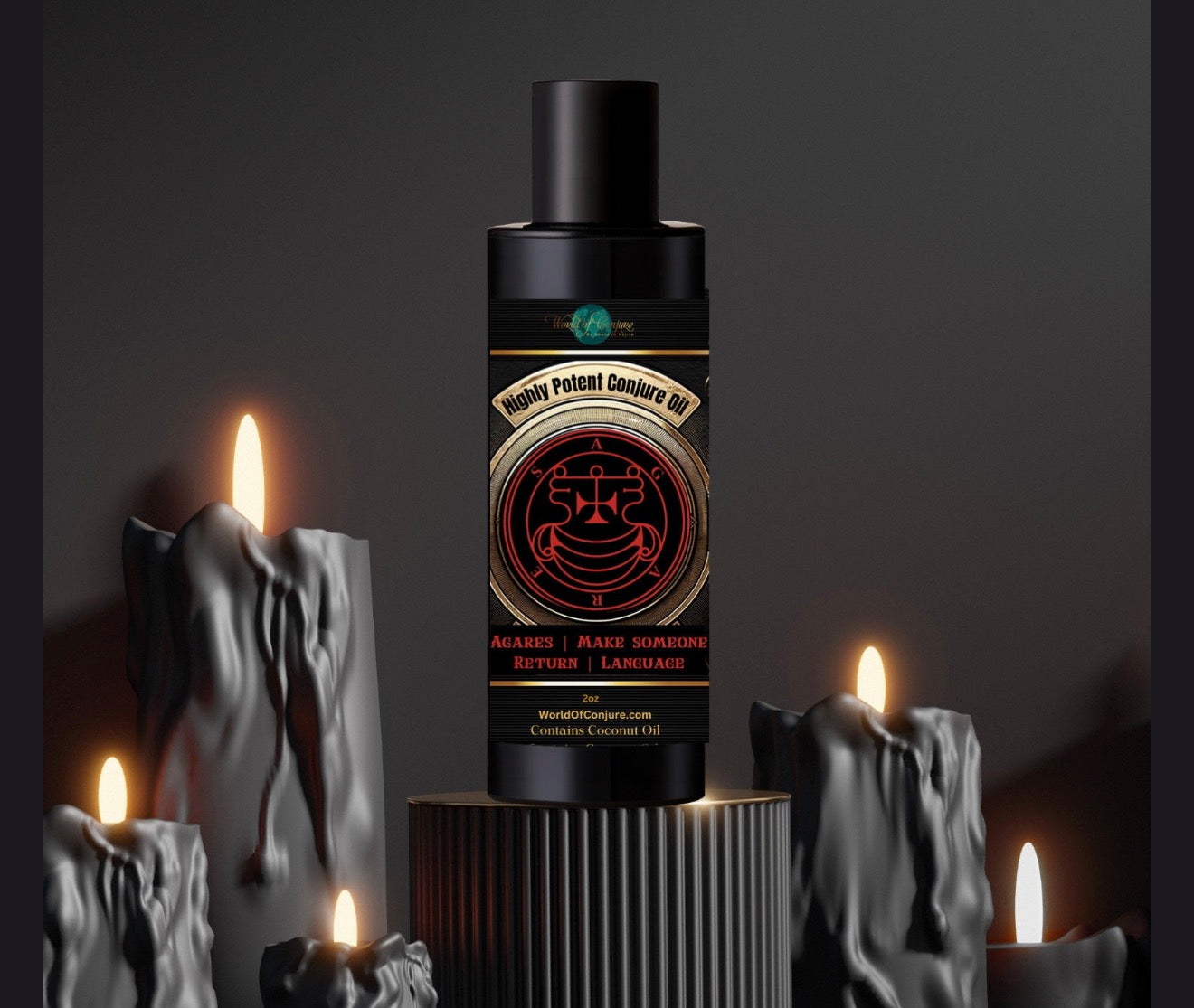 Agares Conjure Ritual Oil