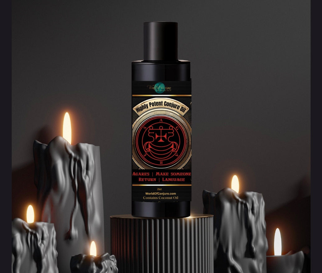 Agares Conjure Ritual Oil