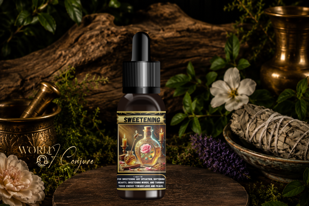 Sweetening Condition Oil | Soften Hearts, Draw Favor & Sweeten Up Bitter people