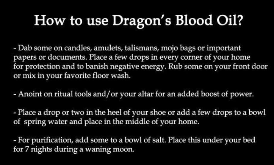 Dragon Blood Veil Condition Oil | Dragon’s Blood Ritual Oil for Protection, Power & Uncrossing