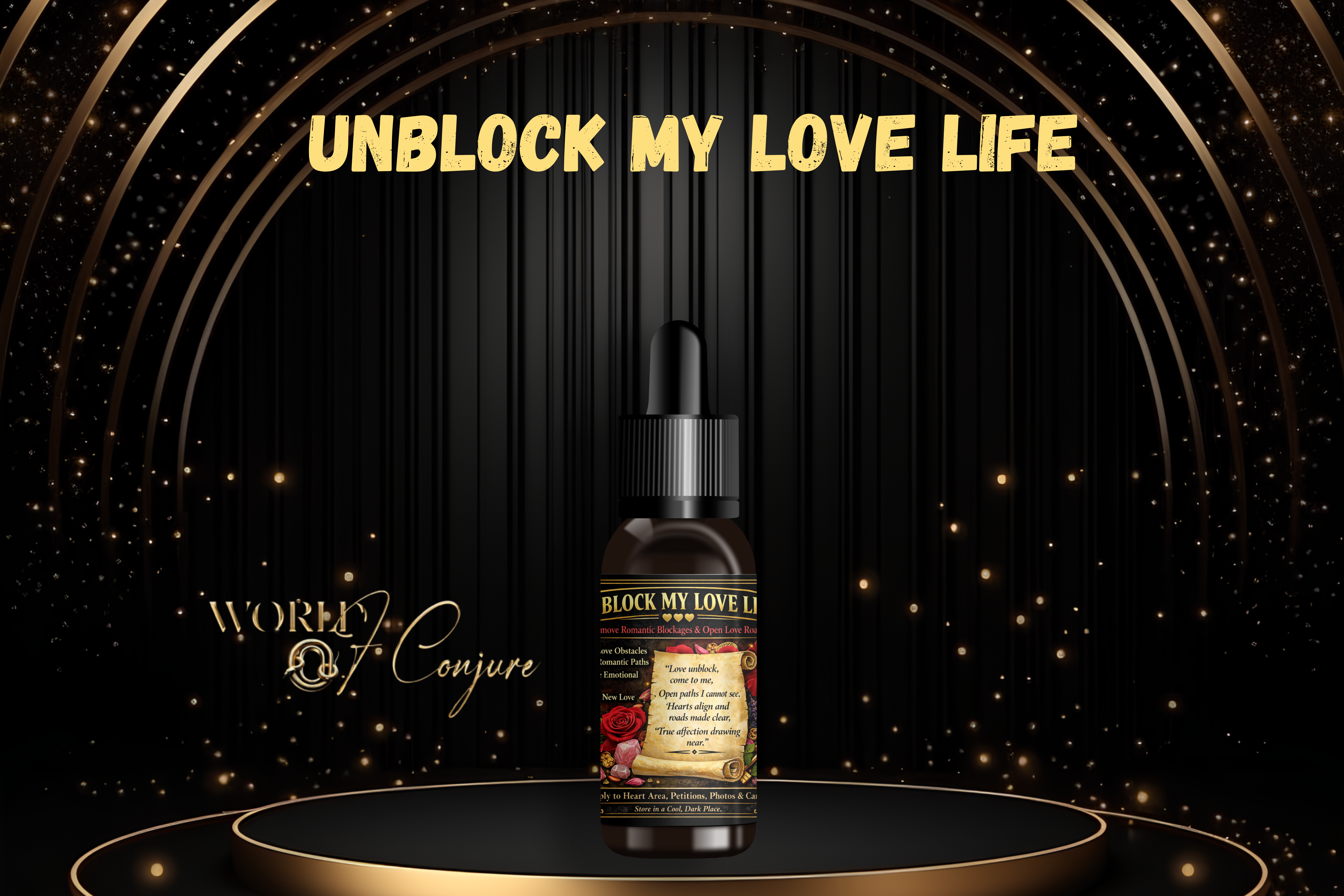 Unblock My Love Life | Remove Romantic Blockages | Open Roads to Love & Connection | Condition Oil
