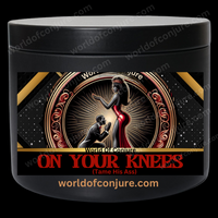 On Your Knees Candle | Dominate & Tame Your Lover | Fixed  Control Spell Candle