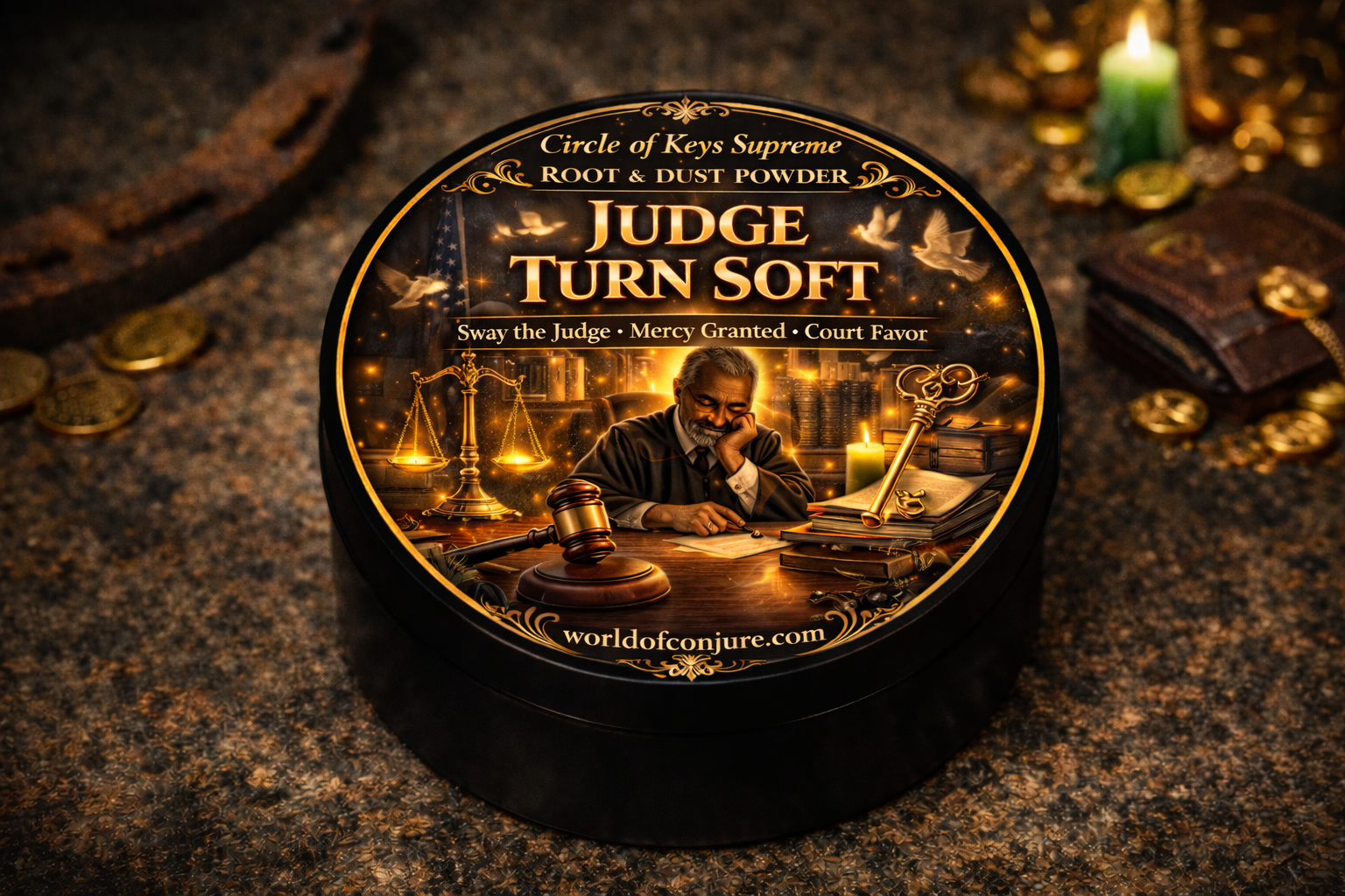 Judge Turn Soft | Court Favor | Mercy Granted | Root & Dust Powder