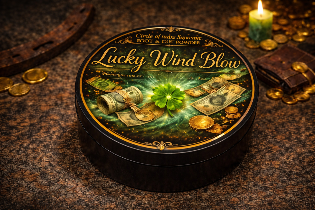Lucky Wind Blow | Attract Luck | Open Doors | Favor & Opportunity | Root & Dust Powder