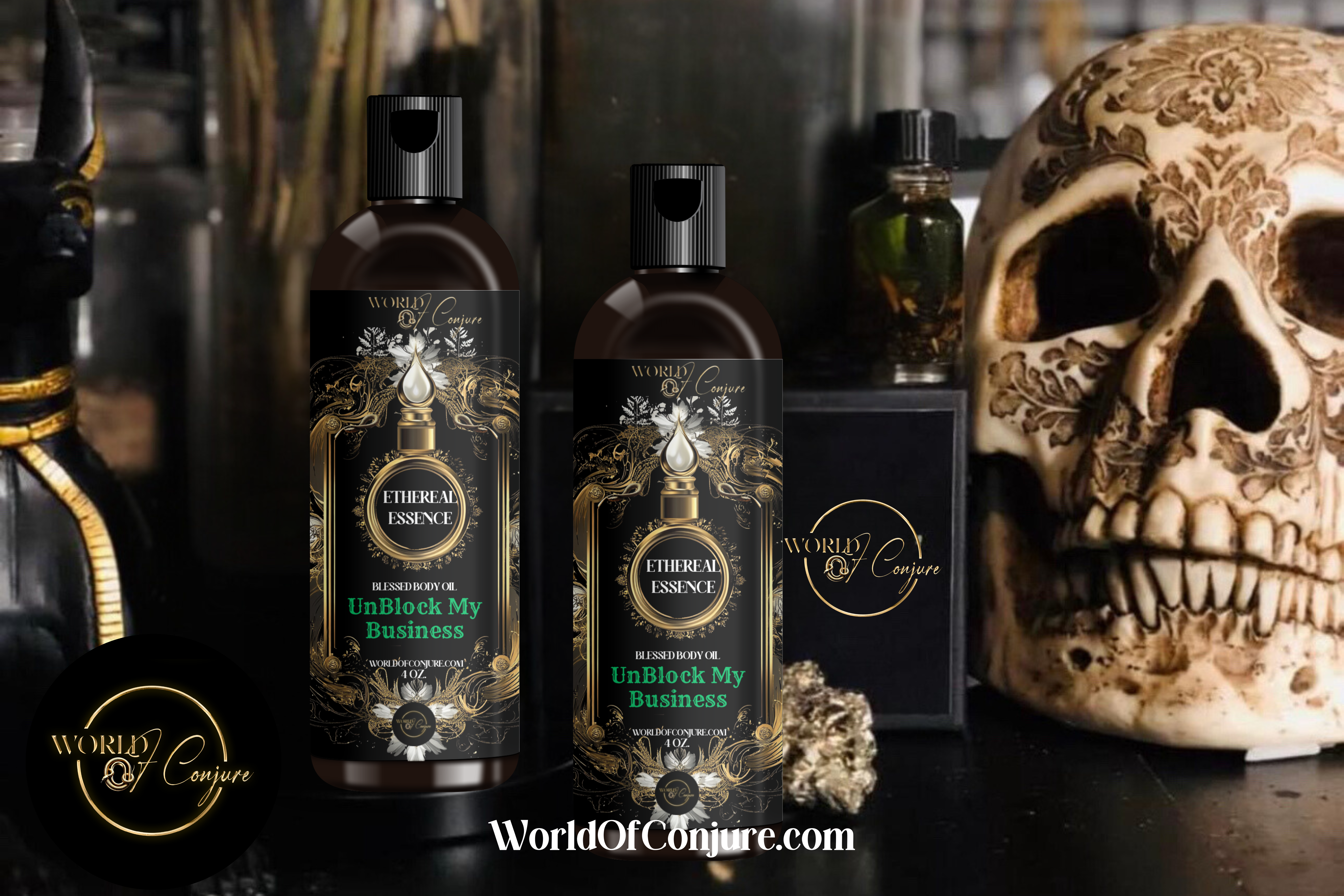 Unblock my business body oil