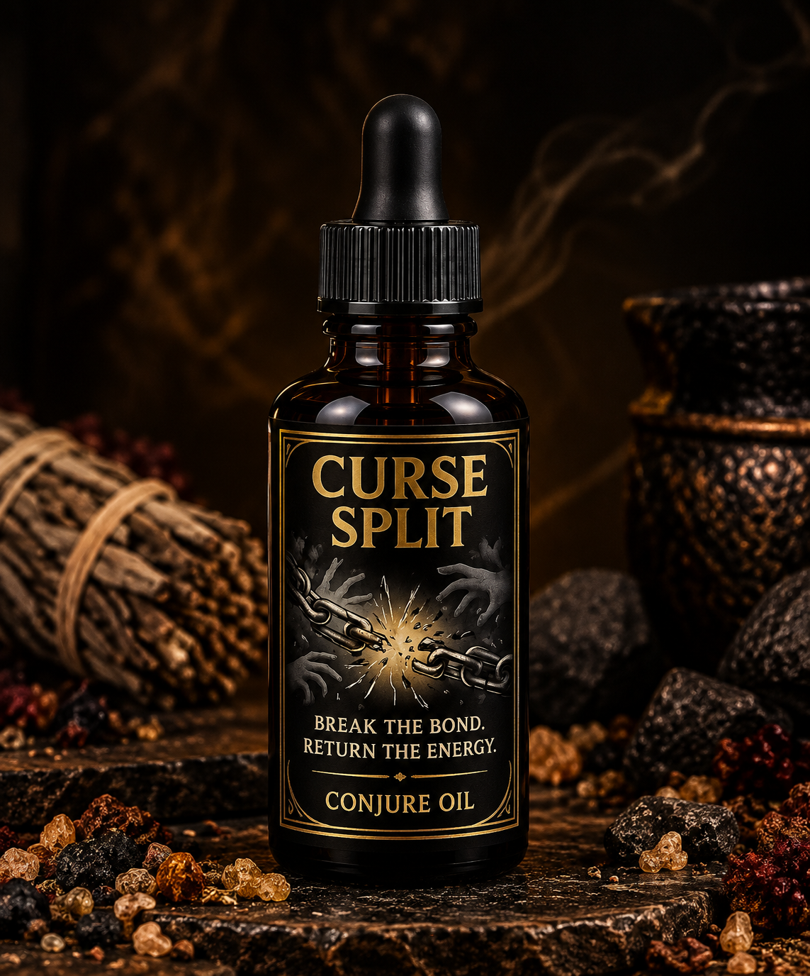 Curse Split | Unbind & Return-to-Sender | Break Hex Chains | Fixed Conjure Candle Duo